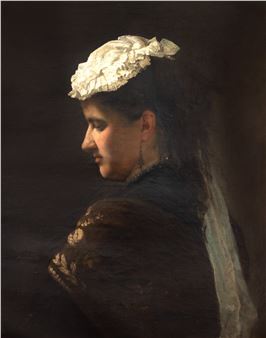 Portret de femeie [1873 - Constantin Daniel Stahi