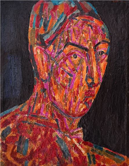 Portrait of Actress Luna Davidova [1980s - Genko Genkov