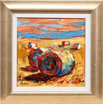 HAYBALES - Lynn Rodgie