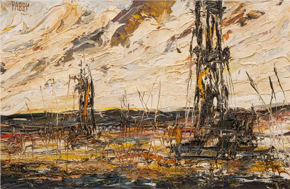 Jim Rabby | West Texas Wells--Midsummer (1969) | MutualArt