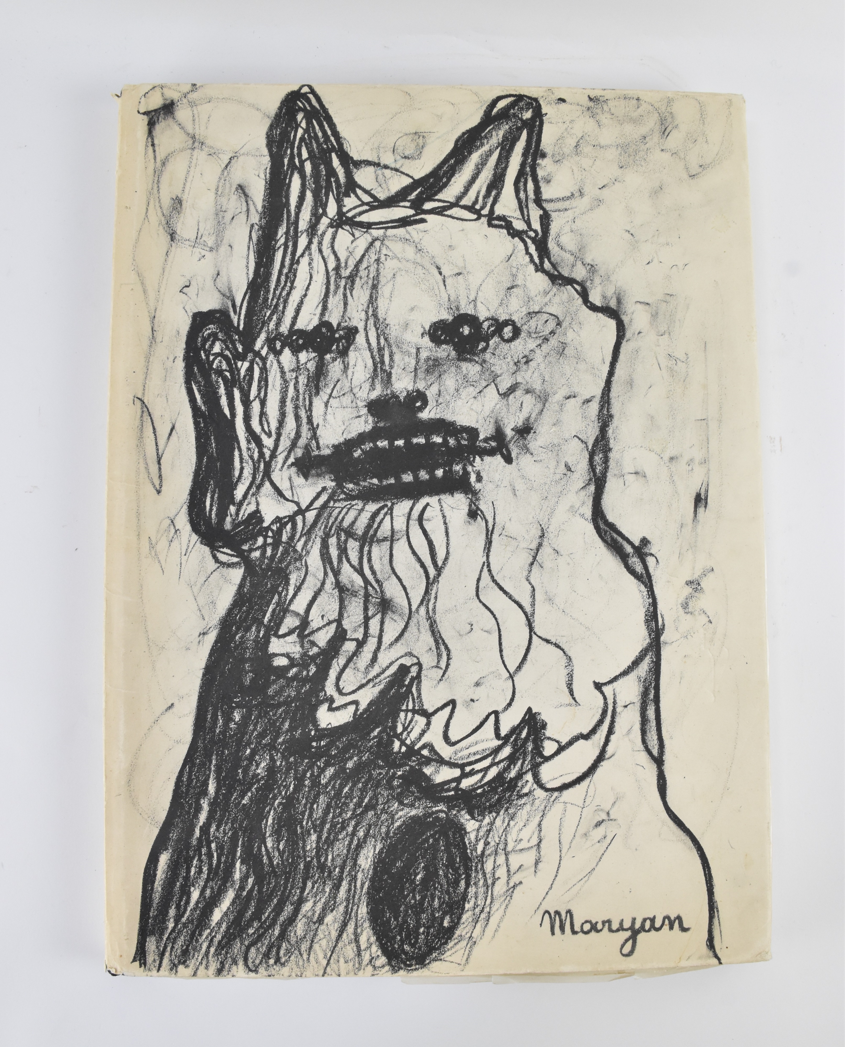 Artwork by Maryan S. Maryan, La Menagerie Humaine, Made of Black And White Prints