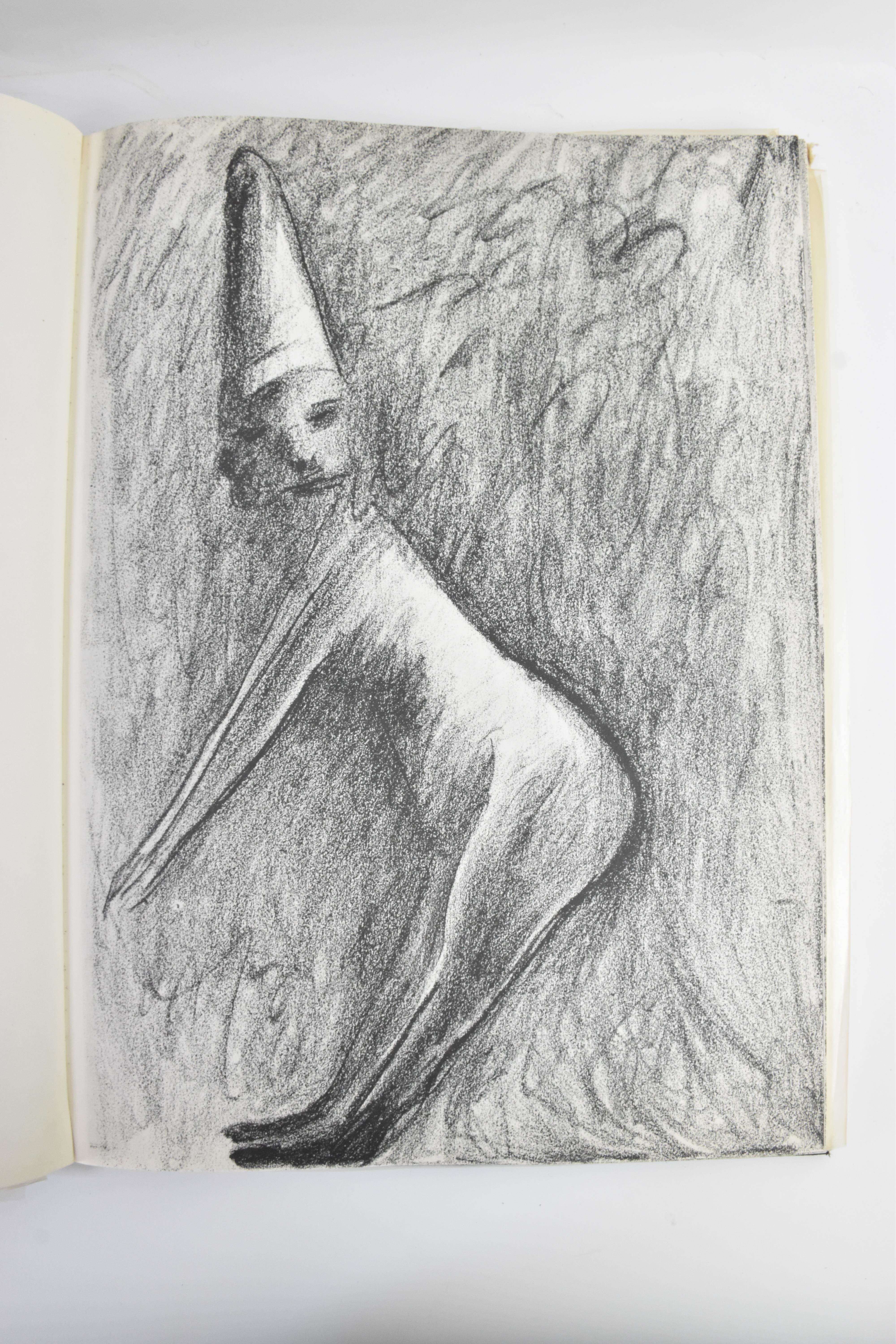 Artwork by Maryan S. Maryan, La Menagerie Humaine, Made of Black And White Prints