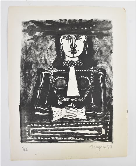Untitled by Maryan S. Maryan, 1952