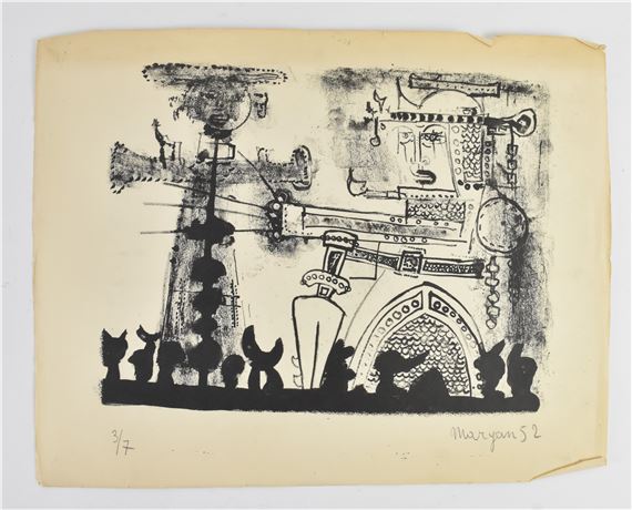 Untitled by Maryan S. Maryan, 1952