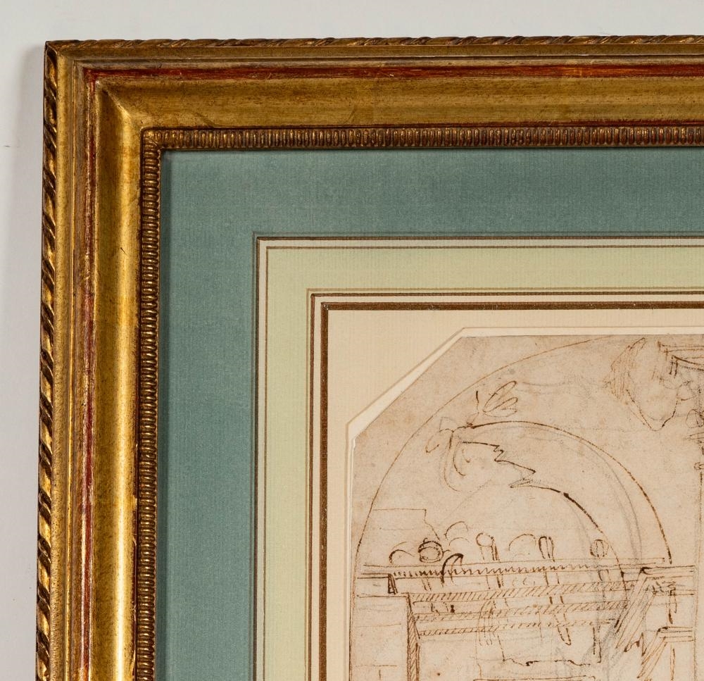 Artwork by Jacopo Chimenti, Adoration of the Shepherds, Made of Pen And Brown Ink Over Black Chalk