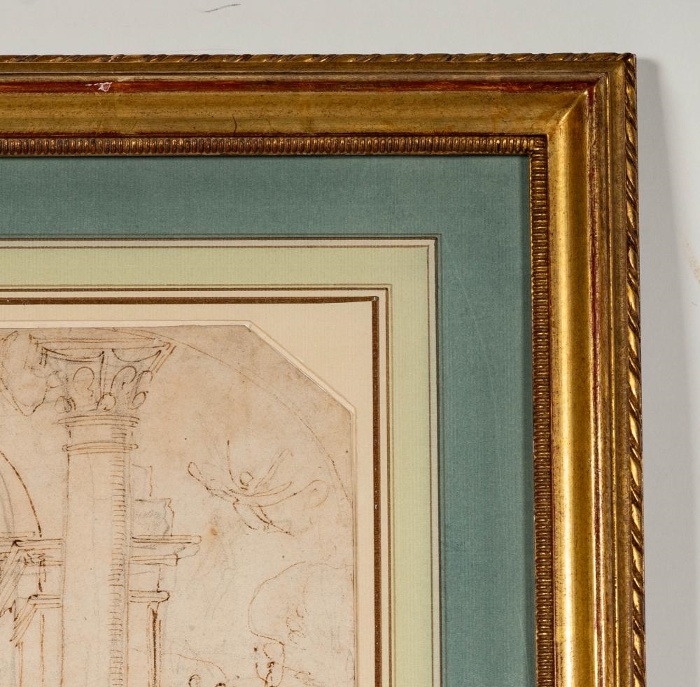 Artwork by Jacopo Chimenti, Adoration of the Shepherds, Made of Pen And Brown Ink Over Black Chalk