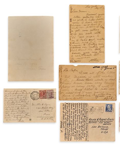 Atlee B. Ayres & O'Neil Ford Photos & Correspondence - Atlee B. Ayres