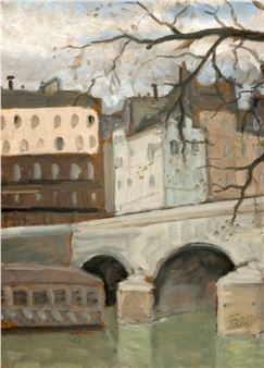 Peisaj parizian - Theodor Pallady