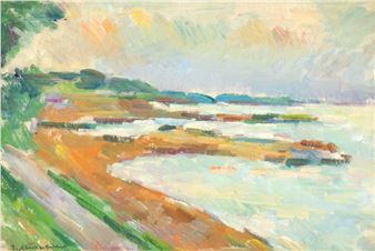 Peisaj la Iazurile - Ion Musceleanu