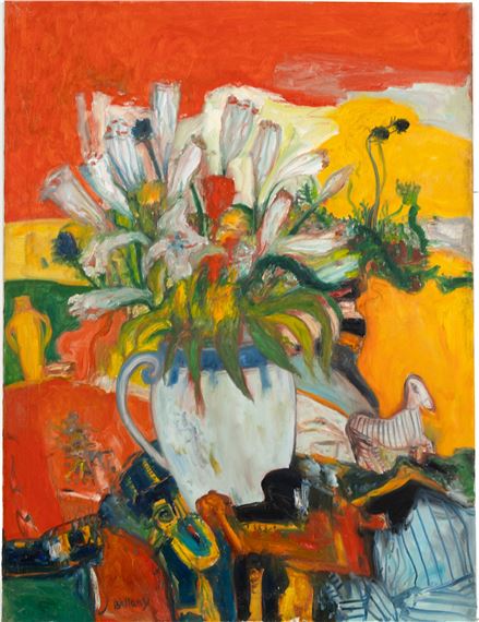 FLOWERS (LITTLE EVERSDEN - John Bellany