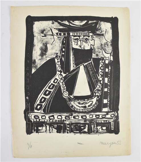 Untitled by Maryan S. Maryan, 1952