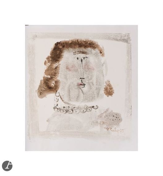 Woman's head - François Raty