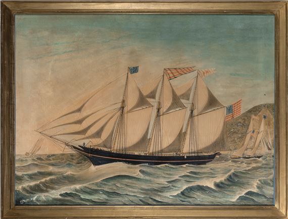 Schooner Adeline Elwood - Jurgan Frederick Huge