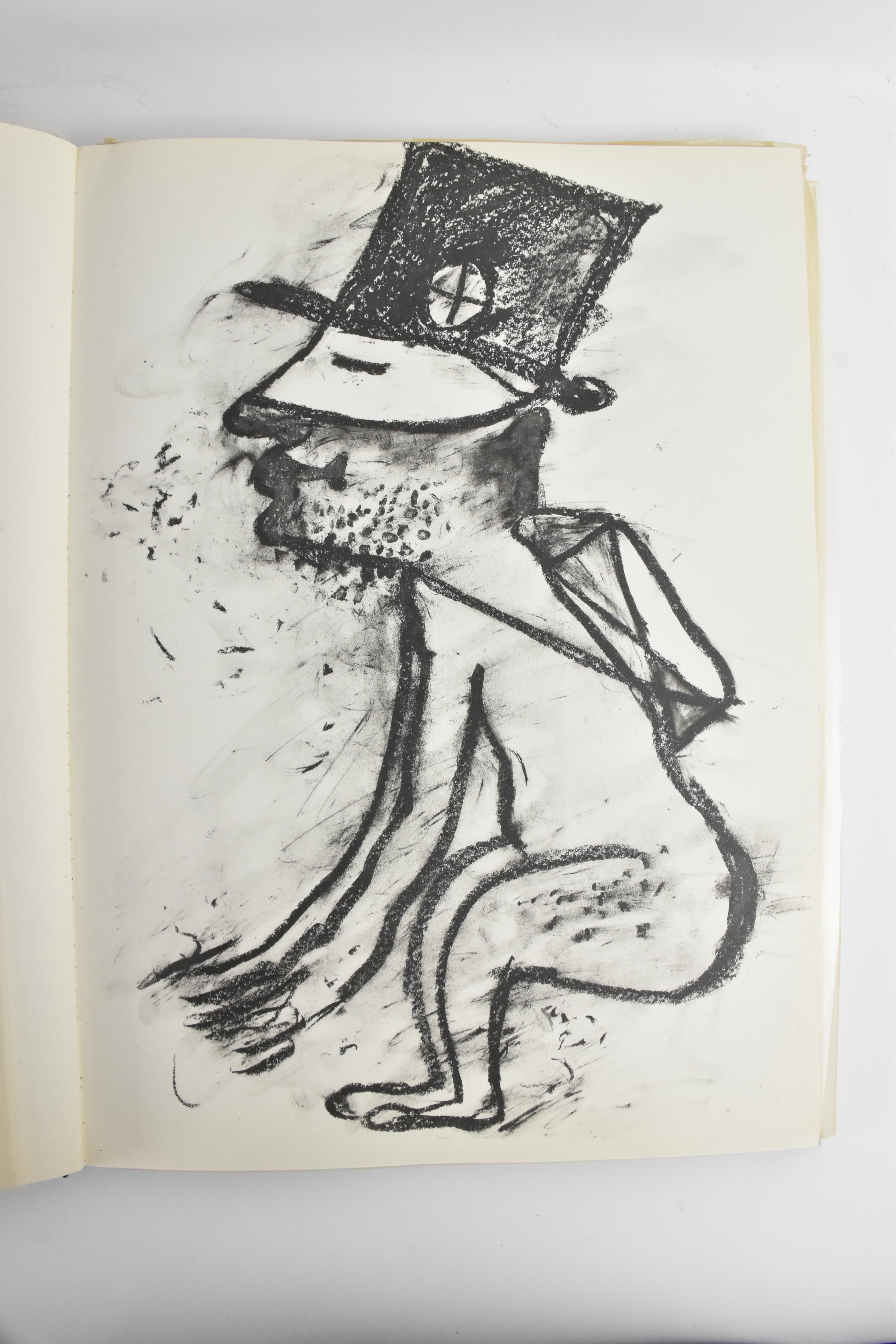 Artwork by Maryan S. Maryan, La Menagerie Humaine, Made of Black And White Prints