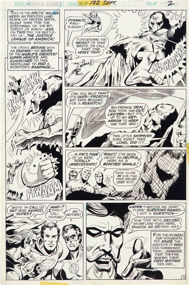 Justice League of America - The Great Identity Crisis by Dick Dillin, 1975