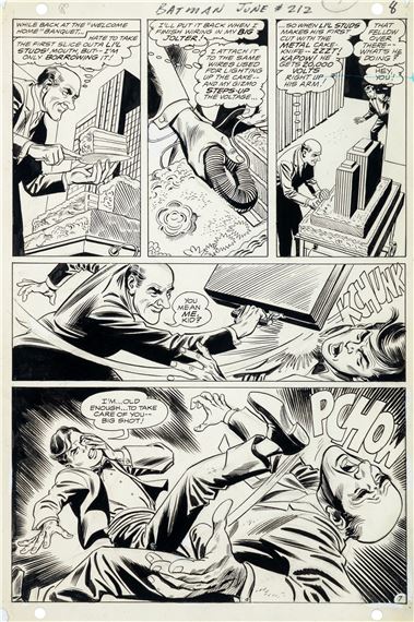 Batman - Baffling Deaths of the Crime-Czar - Irv Novick