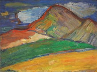 Hills in Autumn [1957 - Oskar Herman