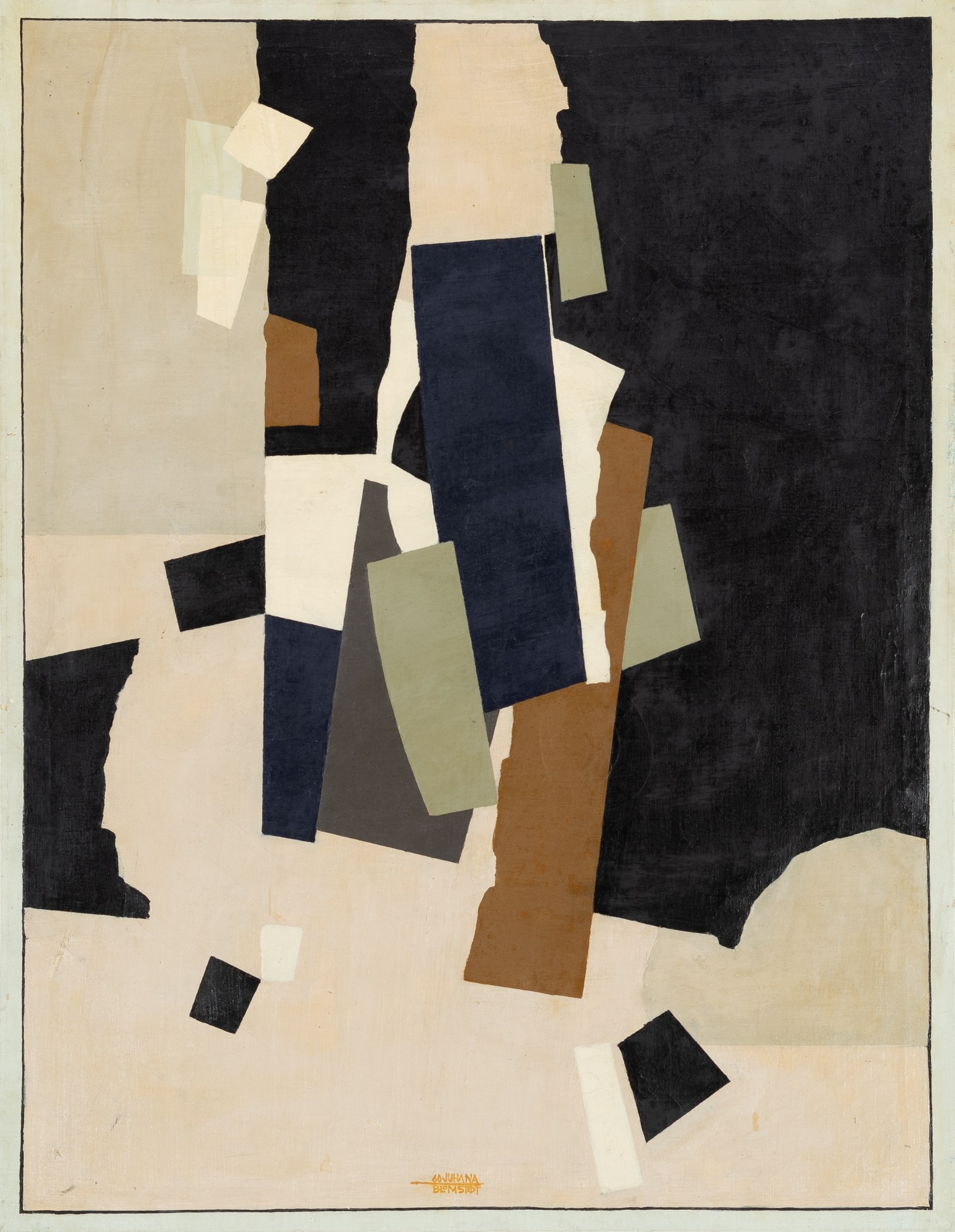 Artwork by Juhana Blomstedt, Compostitin, Made of Oil