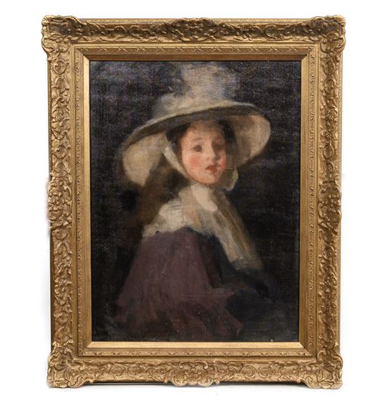 PORTRAIT OF JEAN, THE ARTIST'S STEP-DAUGHTER by Stansmore Richmond Leslie Dean Stevenson