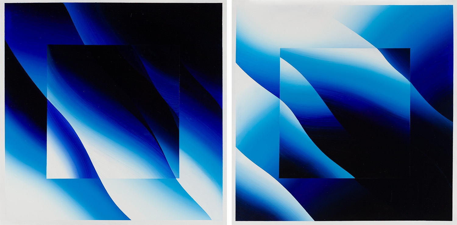 Artwork by Filip Dawidowski, Crystal, Made of acrylic/canvas