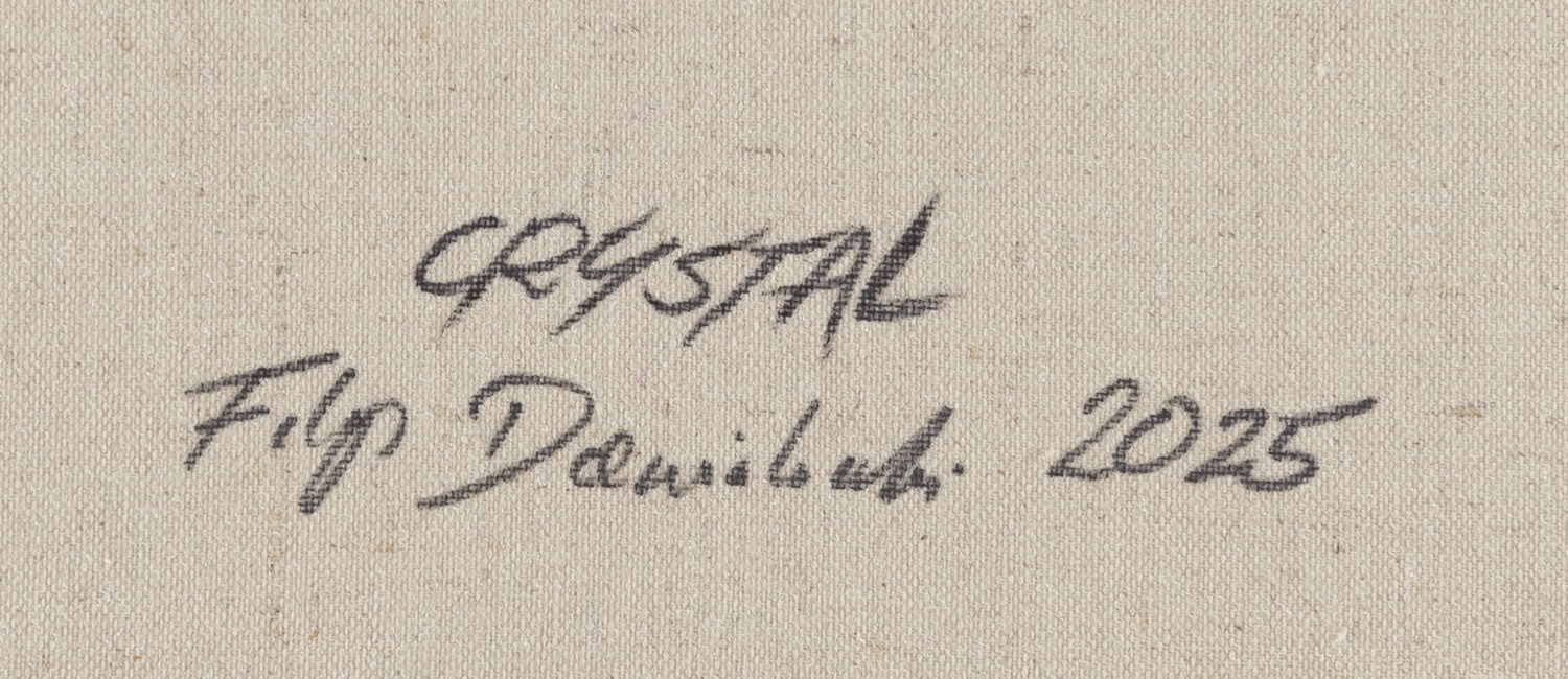 Artwork by Filip Dawidowski, Crystal, Made of acrylic/canvas