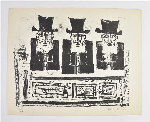 Untitled by Maryan S. Maryan, 1952