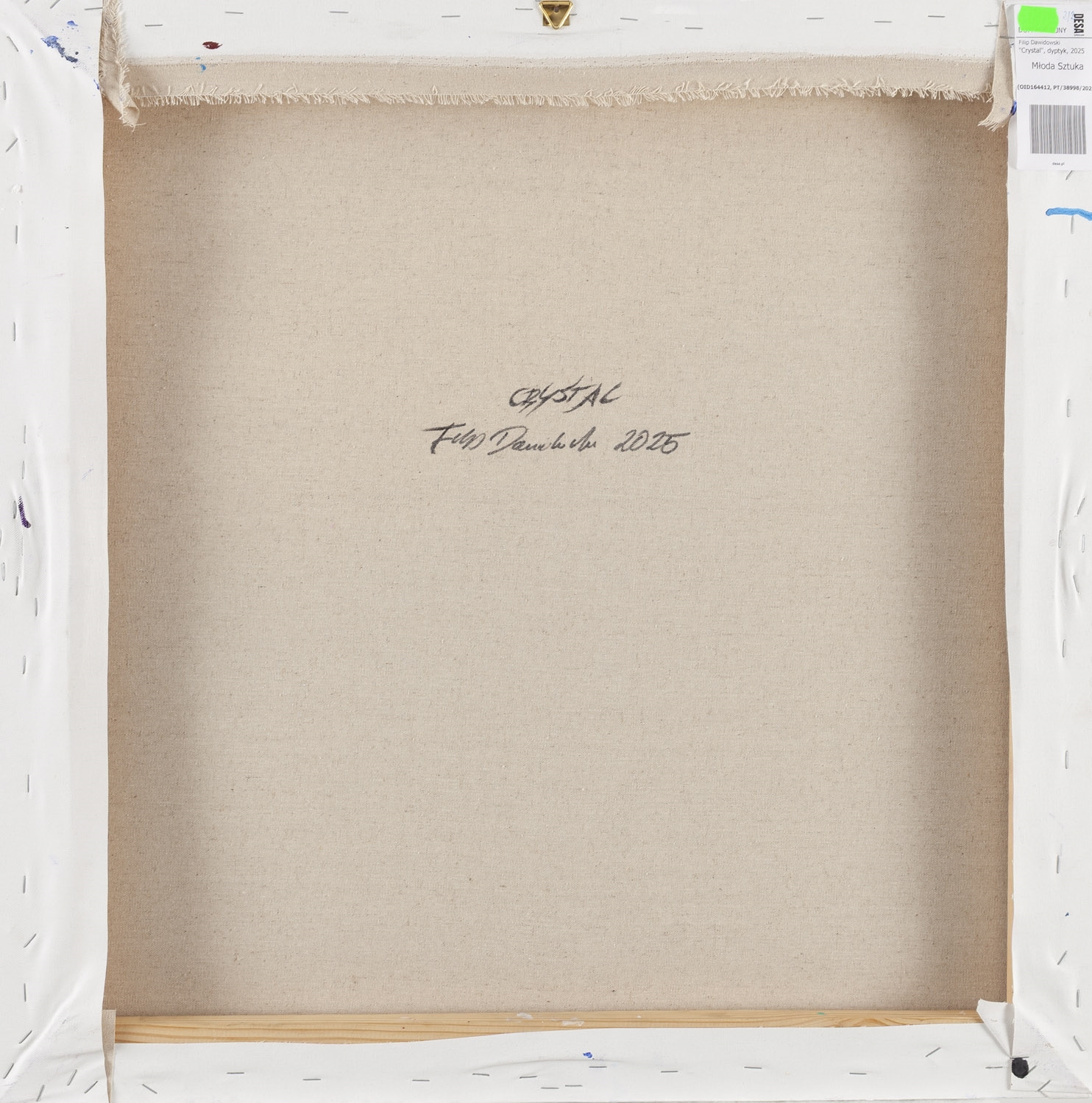 Artwork by Filip Dawidowski, Crystal, Made of acrylic/canvas