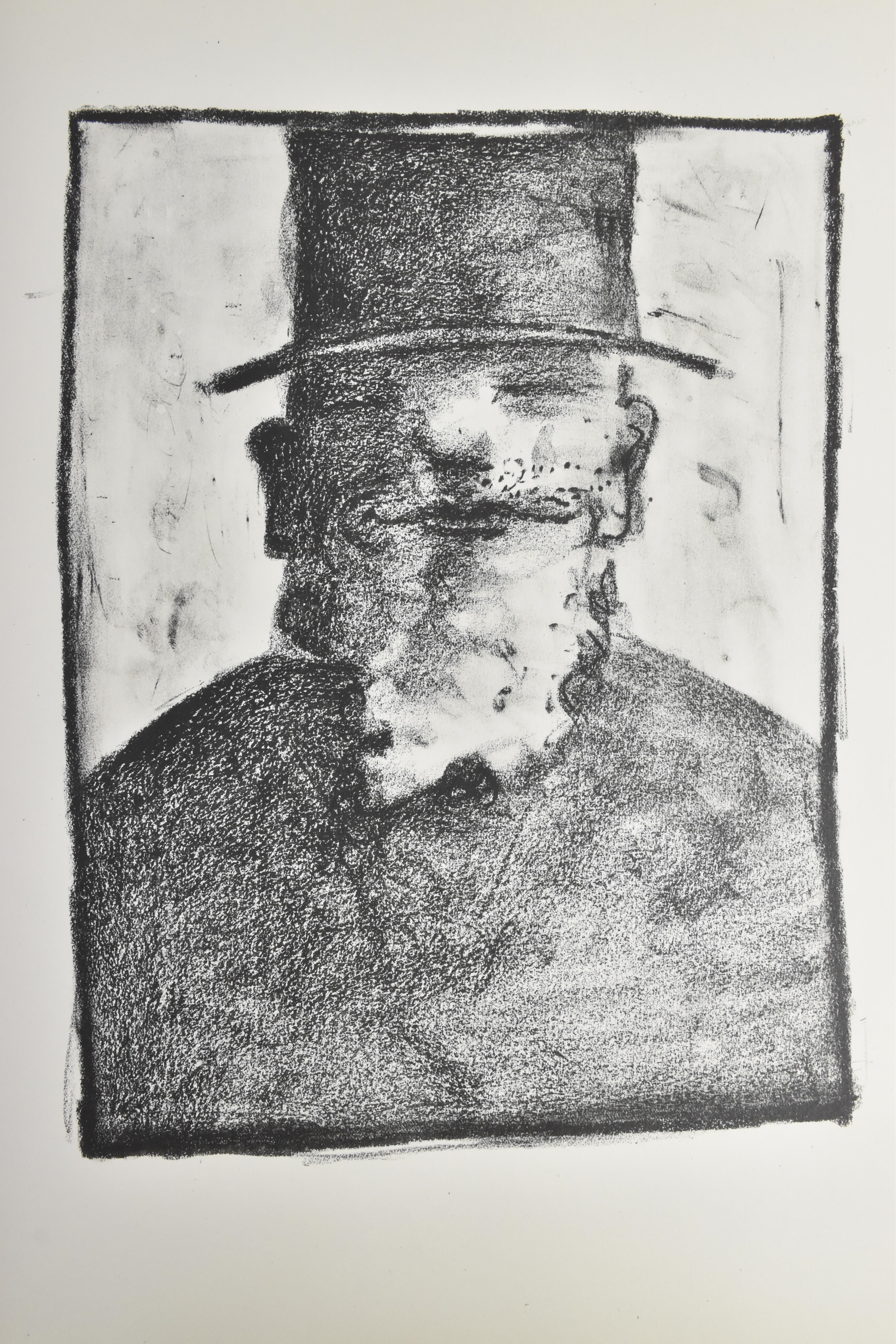 Artwork by Maryan S. Maryan, La Menagerie Humaine, Made of Black And White Prints