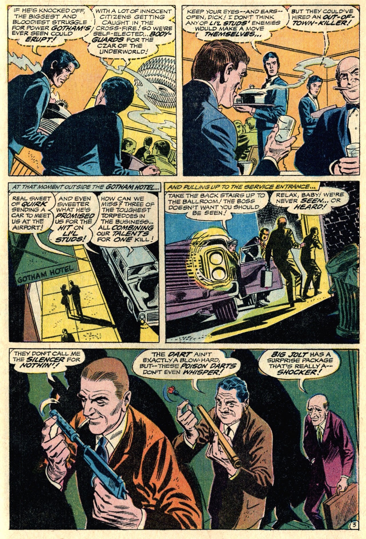 Irv Novick | Batman - Baffling Deaths of the Crime-Czar (1969) | MutualArt