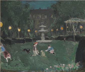 At Zrinjevac at Night [1993 - Munir Vejzović