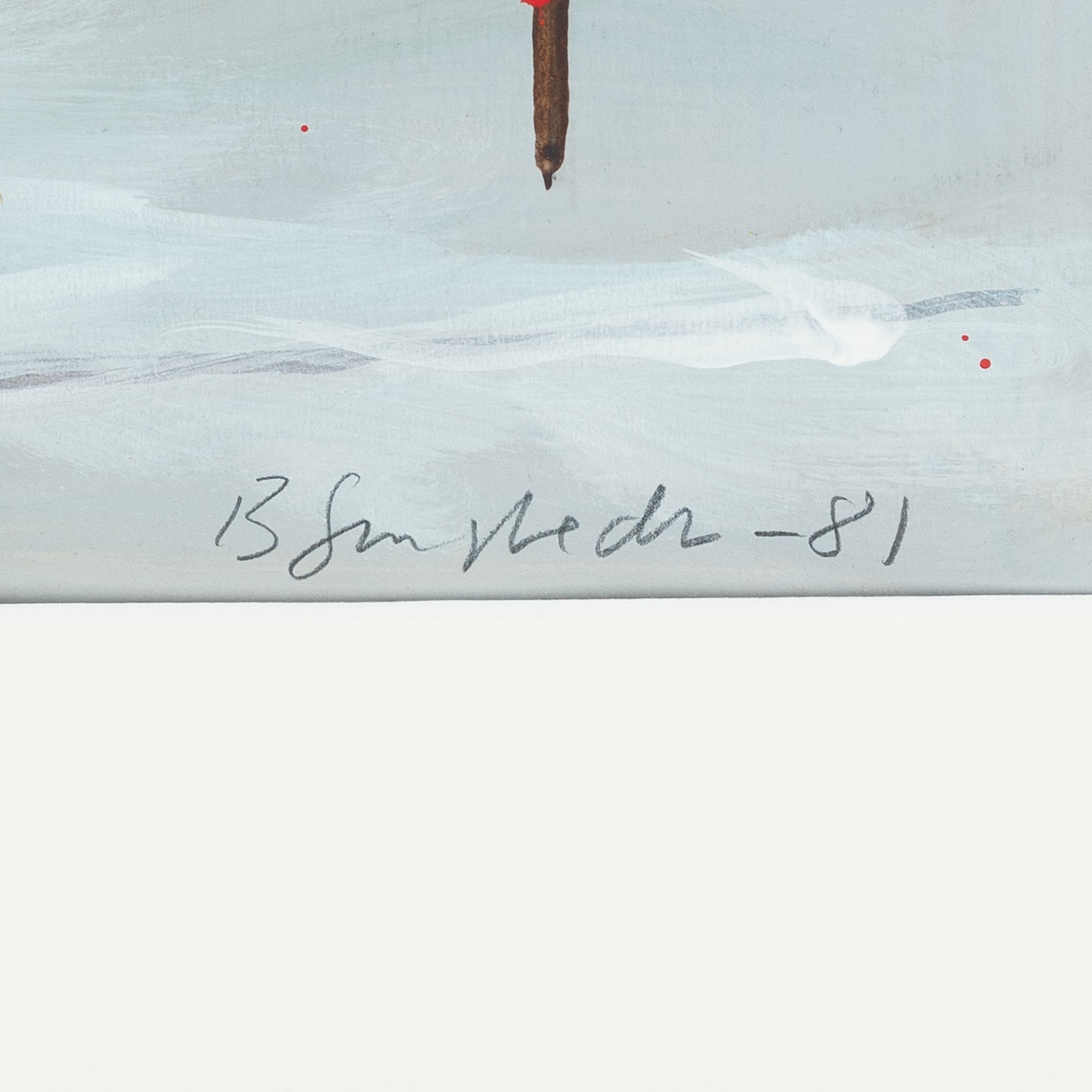 Artwork by Juhana Blomstedt, Composition, Made of Gouache