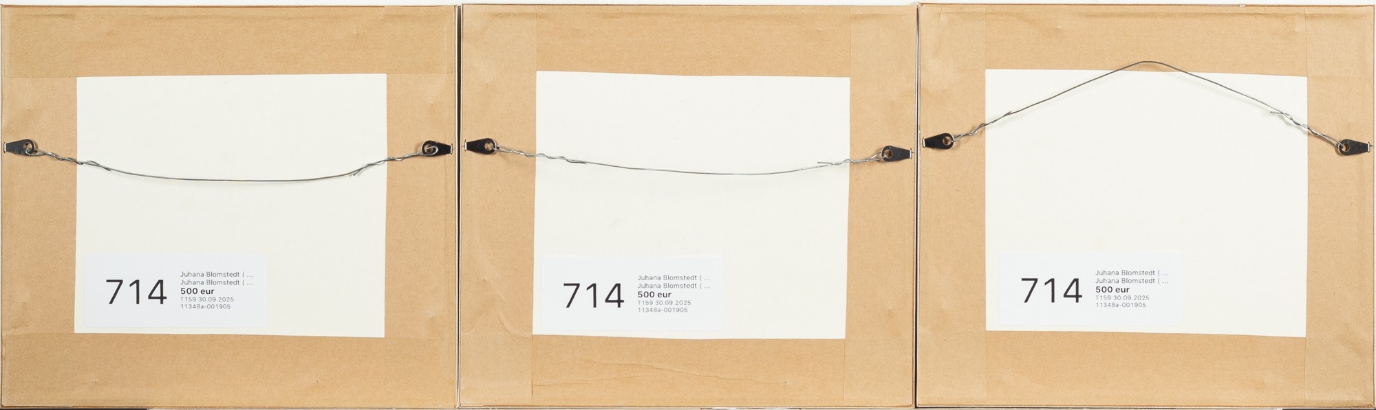 Artwork by Juhana Blomstedt, Compositions, 3 pcs, Made of Serigraph