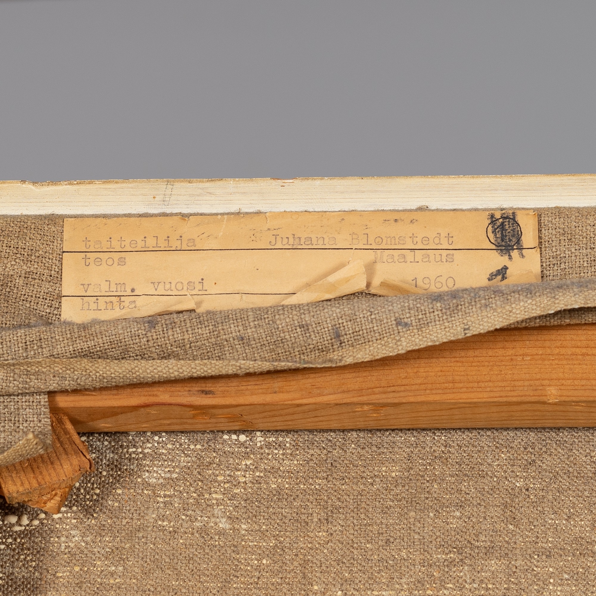 Artwork by Juhana Blomstedt, Compostitin, Made of Oil