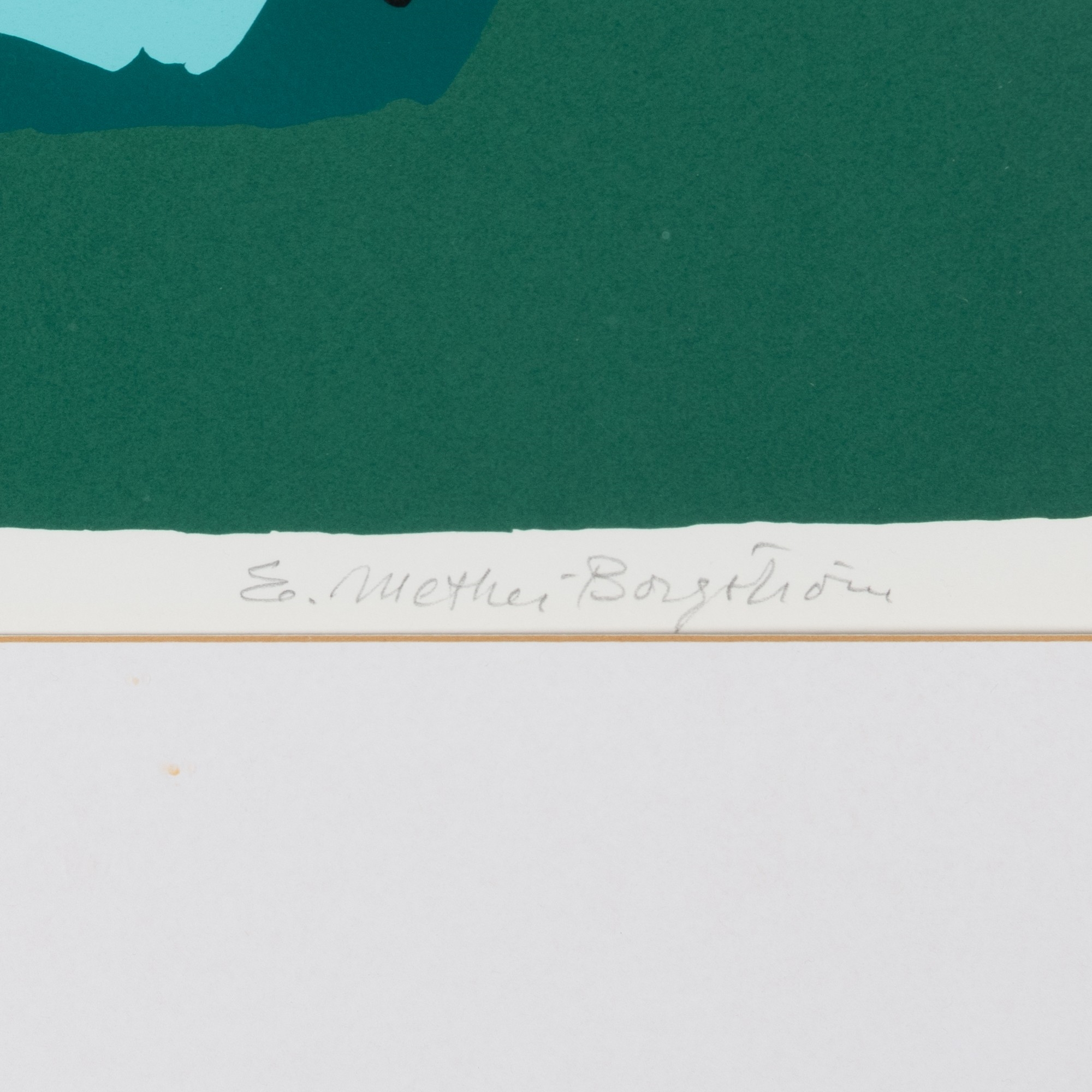 Artwork by Ernst Mether-Borgström, Abstract, Made of Lithograph