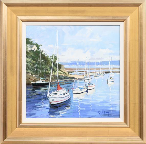 BOATS AT CRAMOND - Robert Kelsey