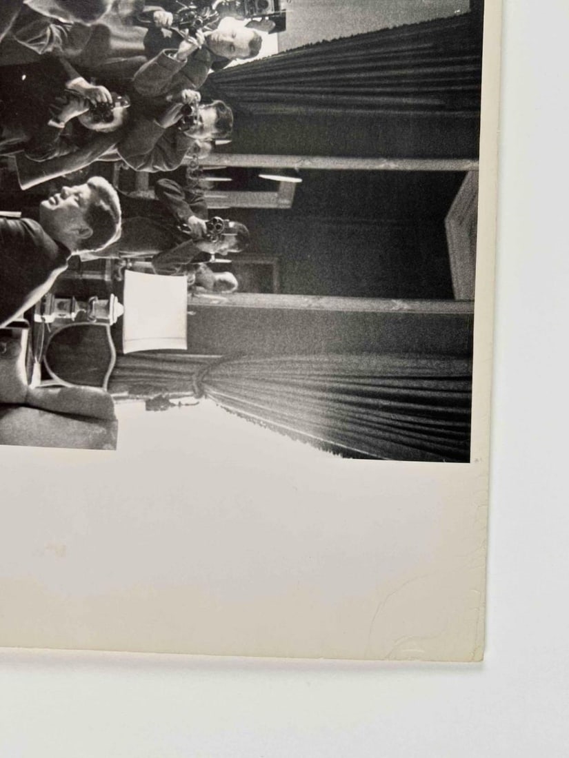 George Tames | John F. Kennedy At Press Conference | MutualArt
