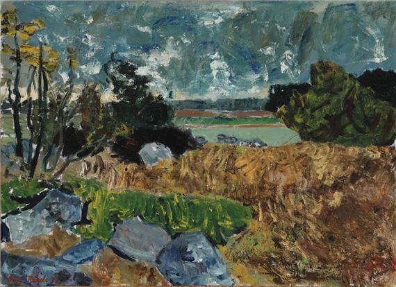 Olaf Rude | Scenery from Bornholm (1933) | MutualArt