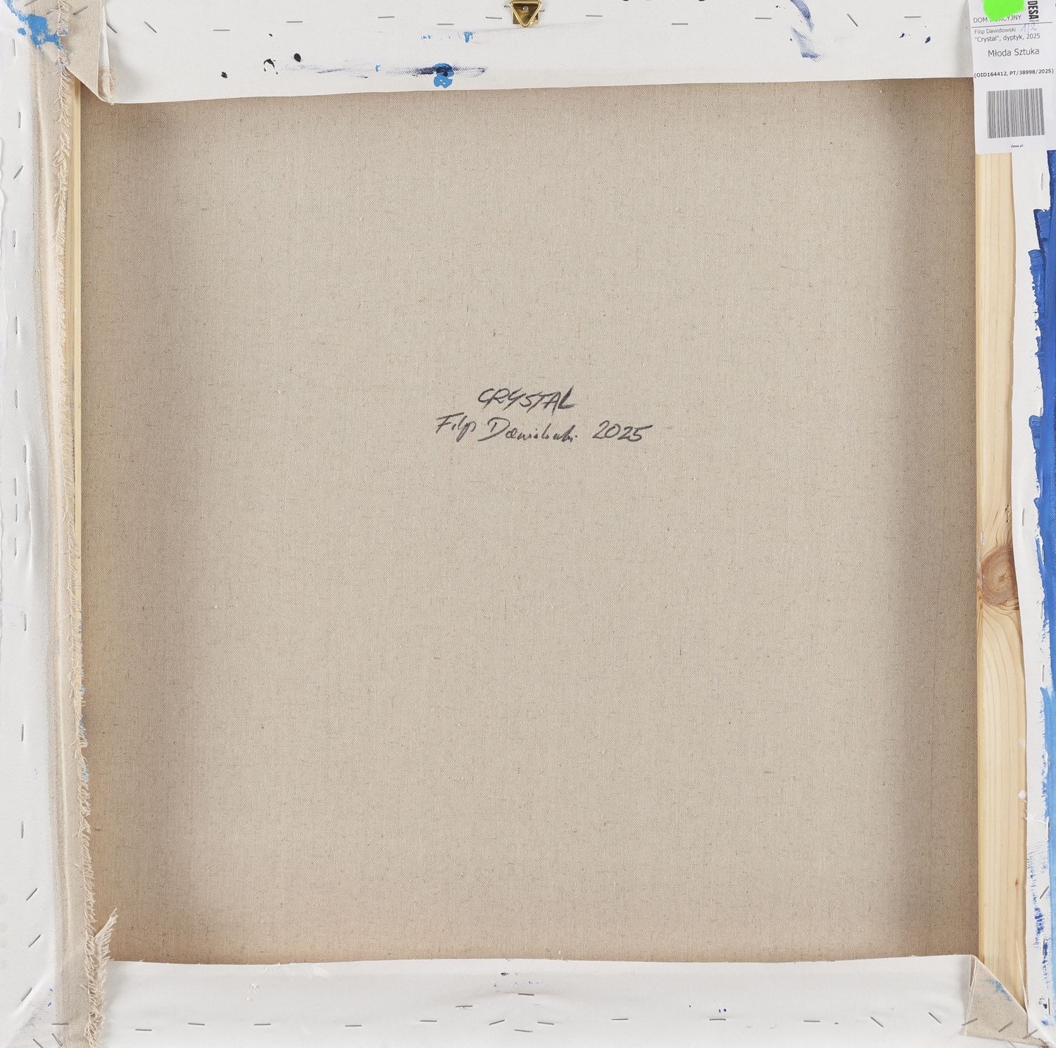 Artwork by Filip Dawidowski, Crystal, Made of acrylic/canvas