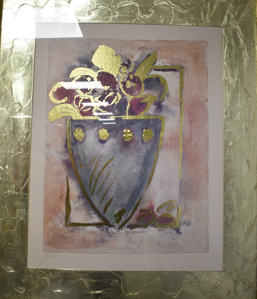 Artwork by Joyce Combs, Jardinere I & Jardinere II, Made of Colour Prints