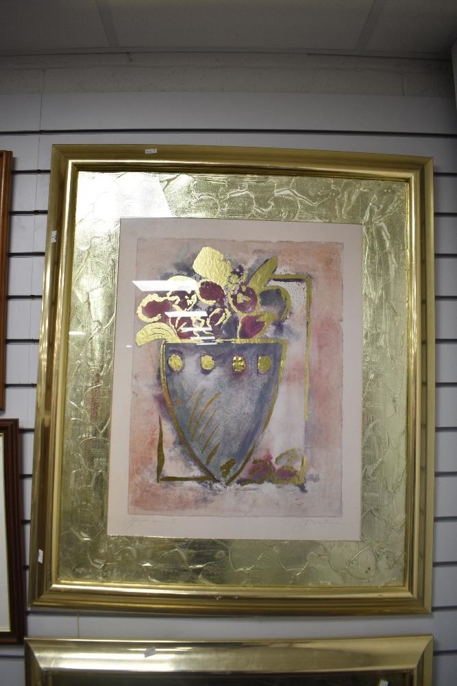 Artwork by Joyce Combs, Jardinere I & Jardinere II, Made of Colour Prints