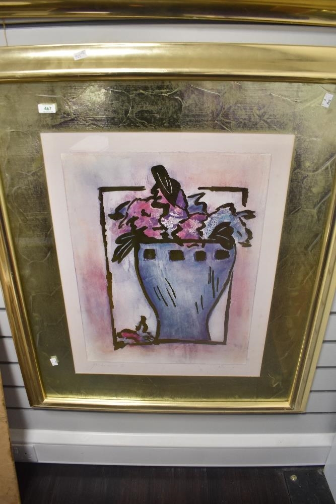 Artwork by Joyce Combs, Jardinere I & Jardinere II, Made of Colour Prints