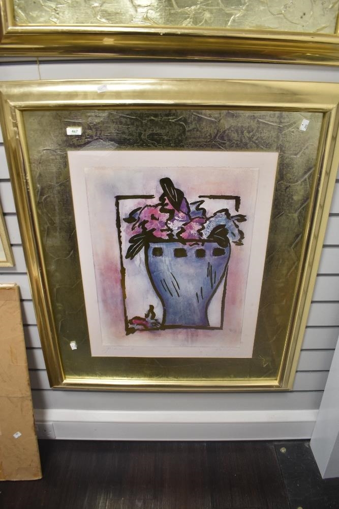 Artwork by Joyce Combs, Jardinere I & Jardinere II, Made of Colour Prints