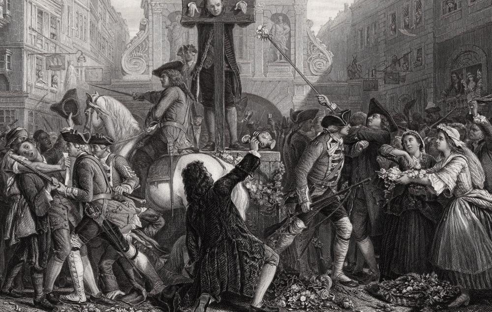 Artwork by Eyre Crowe, De Foe In The Pillory, Made of Antique Engraving On Wove Paper