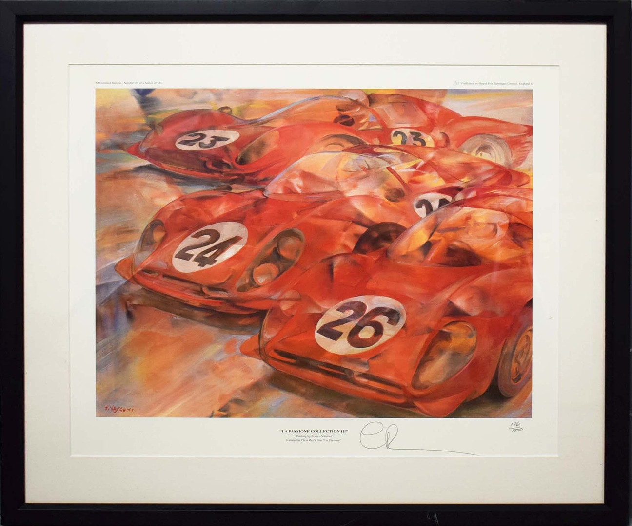 Artwork by Franco Vasconi, LA PASSIONE, Made of Prints