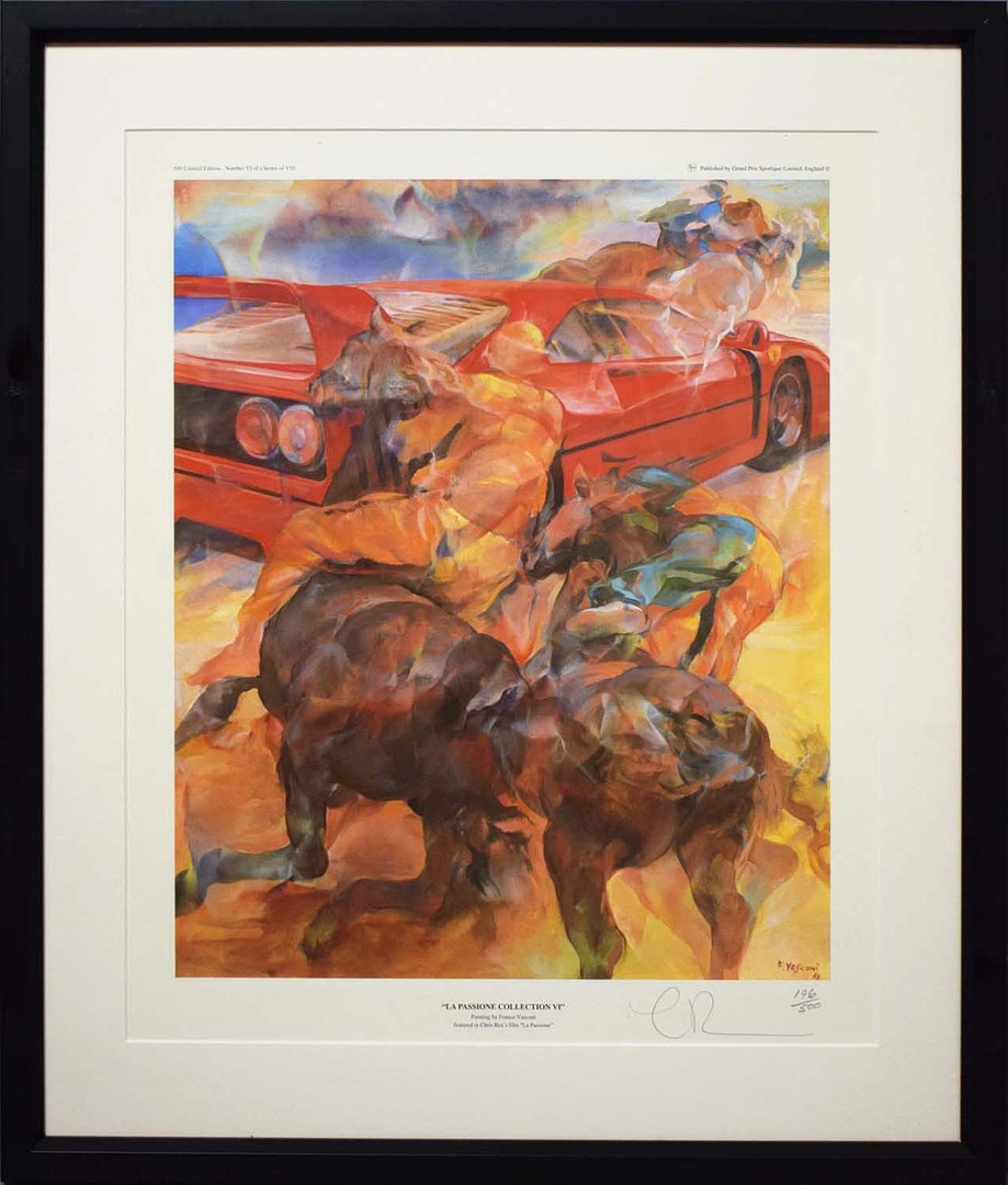 Artwork by Franco Vasconi, LA PASSIONE, Made of Prints