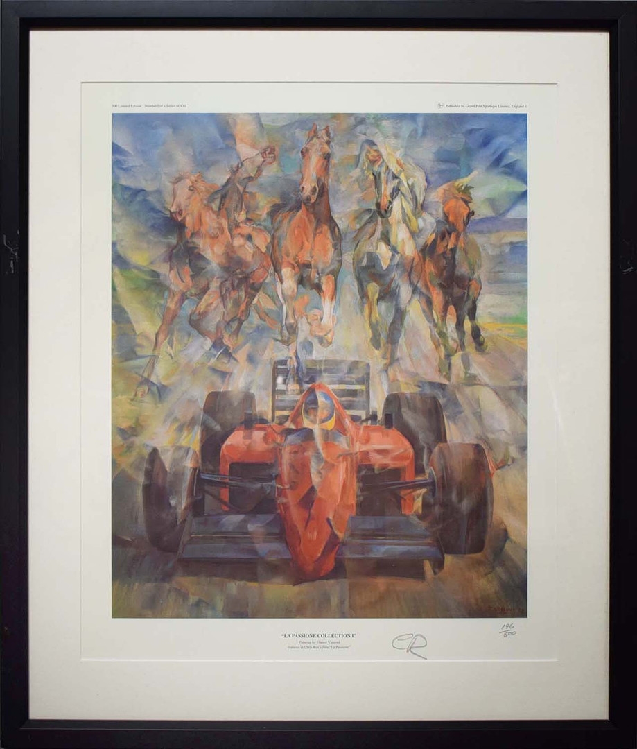 Artwork by Franco Vasconi, LA PASSIONE, Made of Prints