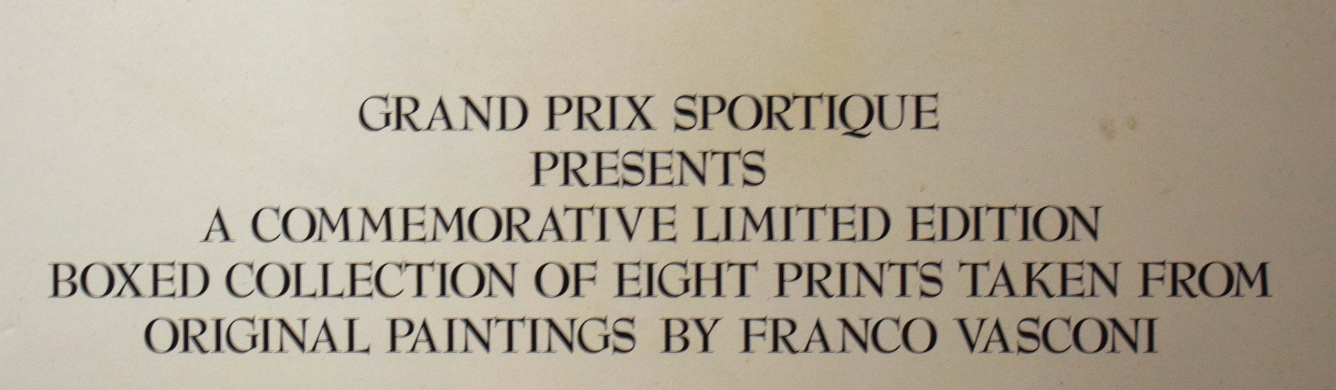 Artwork by Franco Vasconi, LA PASSIONE, Made of Prints