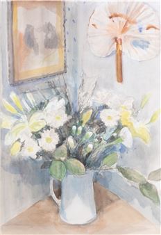 Still Life of Flowers in a Vase - David Sweet