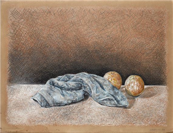 Still life by Yiannis Psychopedis, 1979