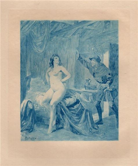 The Interruption I (L'interruption I by Edmond Malassis, 1931